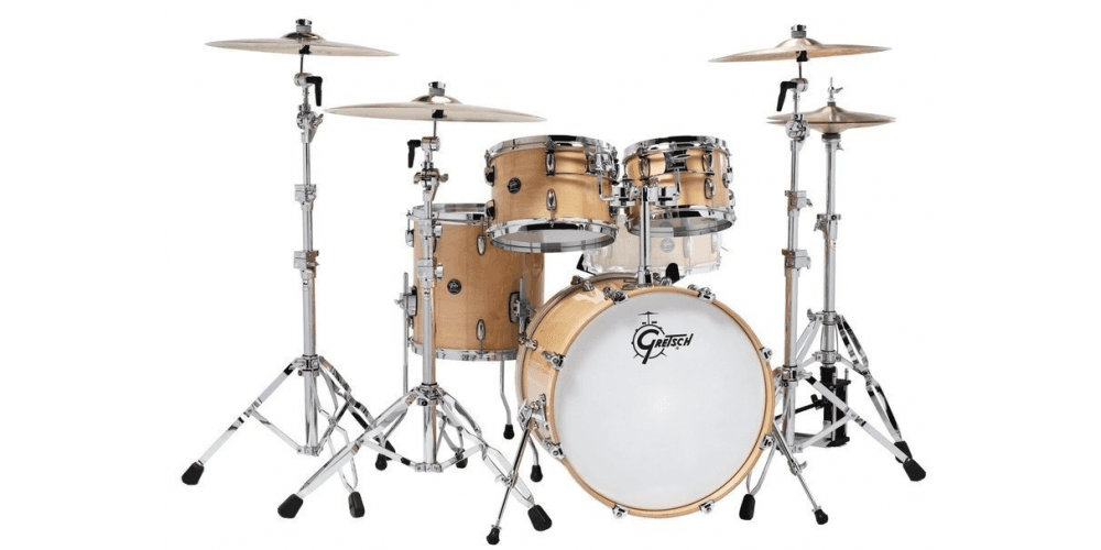 Gretsch Drums RN2-E604-GN Set Renown Maple Bombo 20 Gloss Natural Set Renown Maple Bombo 20 Gloss Natural