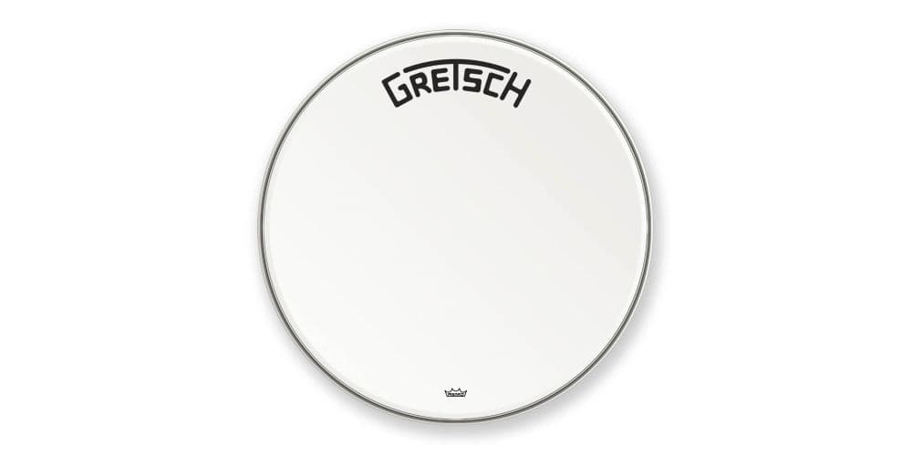 Gretsch Drums GRDHCW26B Parche Bombo 26 Pulgadas Ambassador blanco rugoso GRDHCW26B