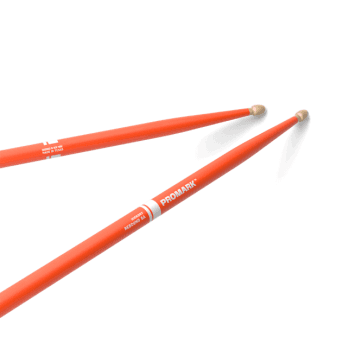 Promark rbh565aw-orange baquetas rebound 5a de bellota. naranja