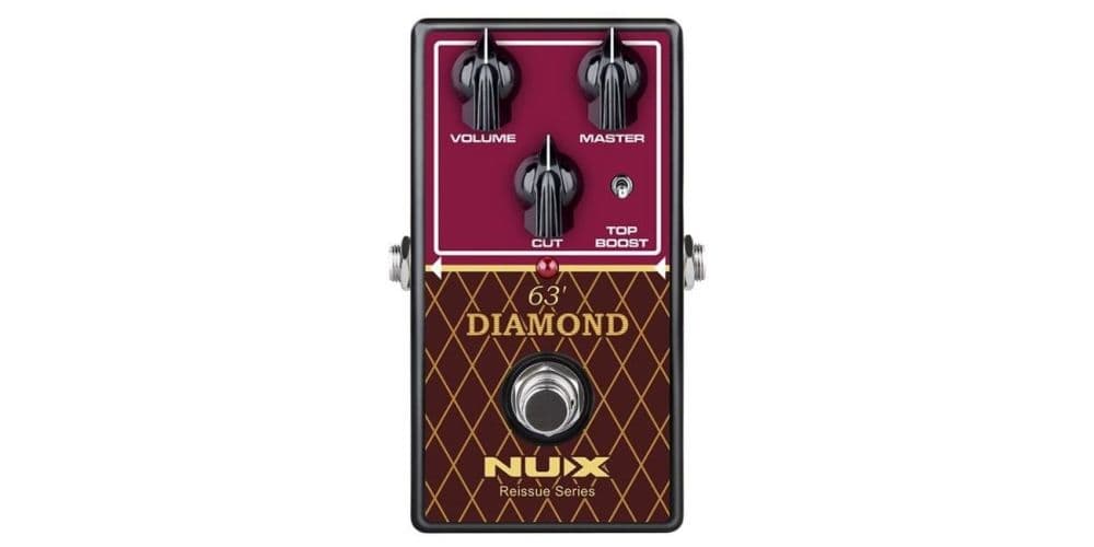 NUX Diamond Overdrive NRO-6 Pedal Guitarra Diamond Overdrive Nro-6