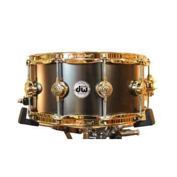 Drum workshop drvd6514svgbk collectors satin over brass 14 pulgadas