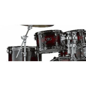 Yamaha live custom hybrid magma sunburst set toms 10/12/14 lhp4f3ums