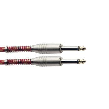 Stagg SGC3VT-RD Cable de 3metros jack a jack de 6.3 Rojo SGC3VT RD
