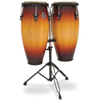 Latin percussion lp646ny-vsb set congas city series de 10 y 11 vintage sunburst