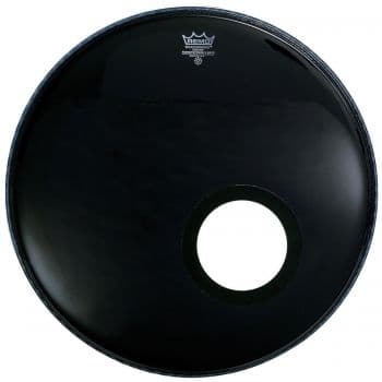 Remo 813106 powerstroke 3 ebony 24 pulgadas p3-1024-es-dm parche bombo