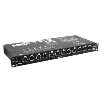 Eurolite dmx split 6x splitter dmx 6 salidas xlr
