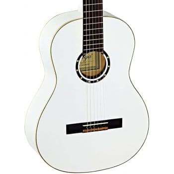 Ortega r121wh guitarra clásica family 4/4 white