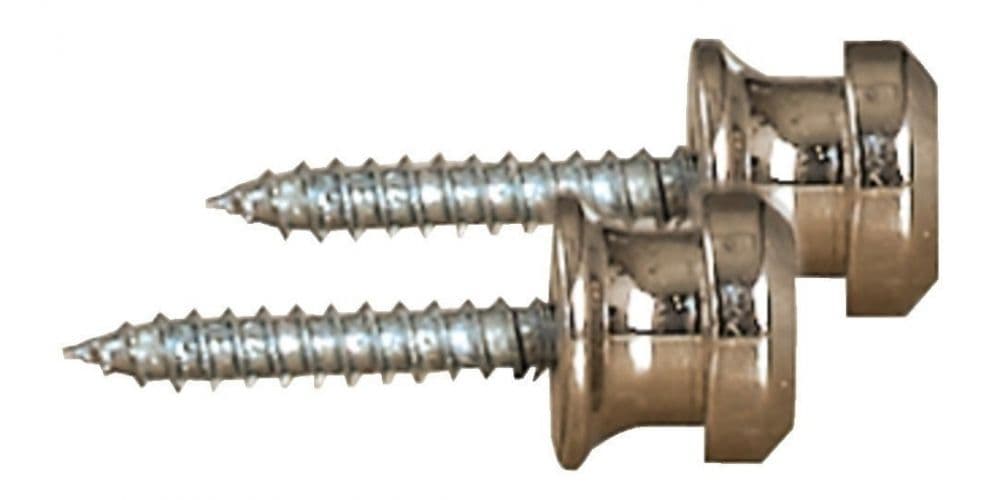 Gewa 555116 Cinturón de Seguridad Cierre de Seguridad F&S Niquelado 555116