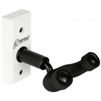 Ortega ouh-1wh. soporte de pared para ukelele y mandolina white