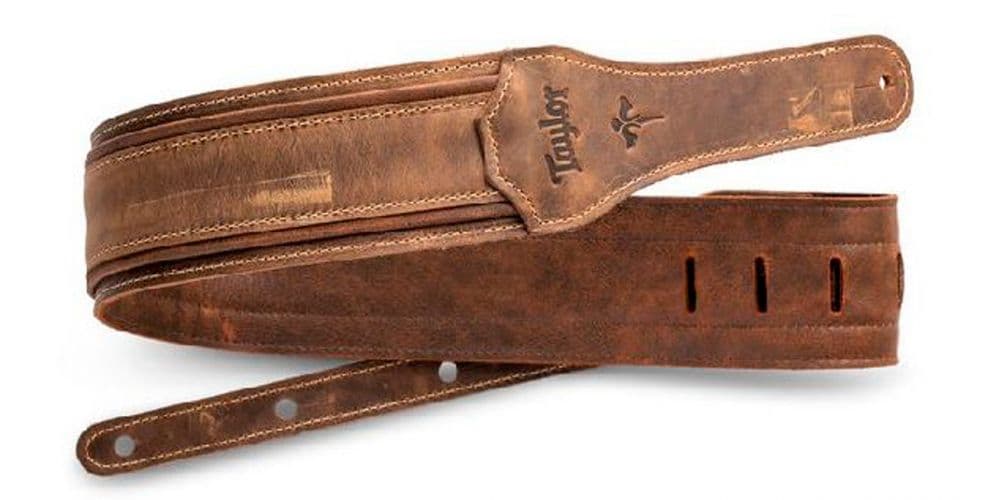 Taylor Wings Strap Dark Brown Leather 3. Correa para Guitarra 6300-05D