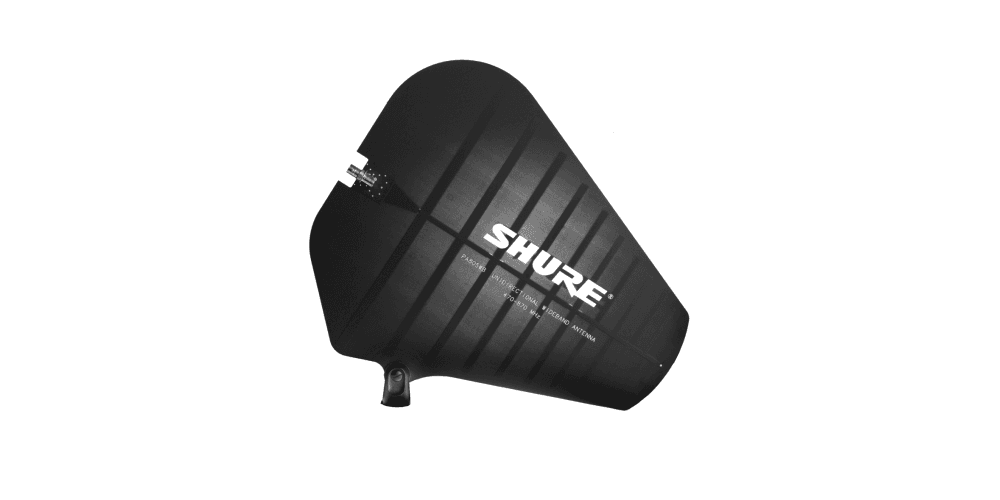 SHURE PA805Z Antena UHF cardioide pasiva 100º para rango. 1240-1930MHz PA805Z