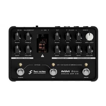 Two notes engineering revolt bass previo de bajo