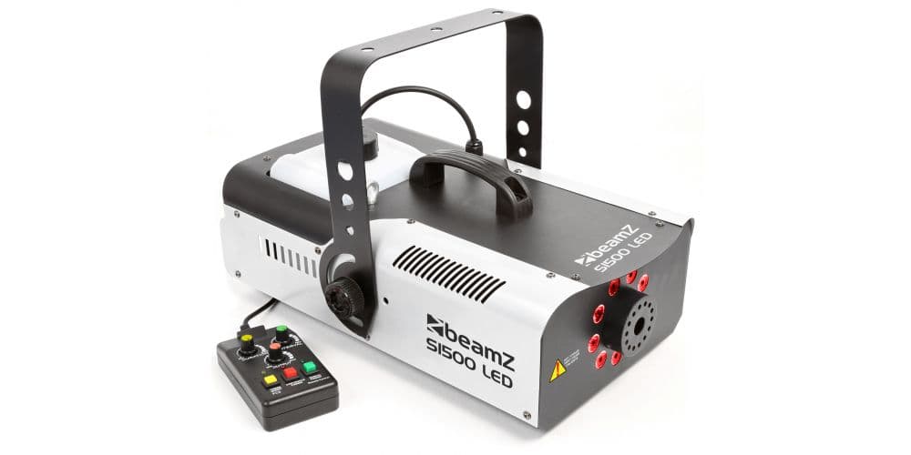 Beamz S1500 LED Maquina de Humo con Leds 9x 3W RGB DMX 160455 S1500 LED