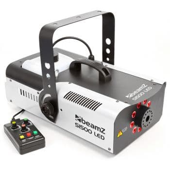 Beamz S1500 LED Maquina de Humo con Leds 9x 3W RGB DMX 160455 S1500 LED