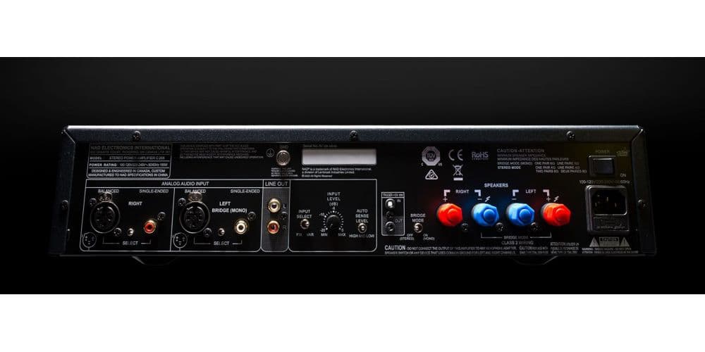 NAD C268 Etapa de Potencia Estereo Hifi C268