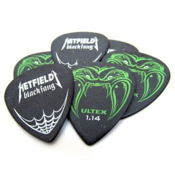 Dunlop James Hetfield Black Fang de 1,14 mm Pack 6 Un. PH112P114