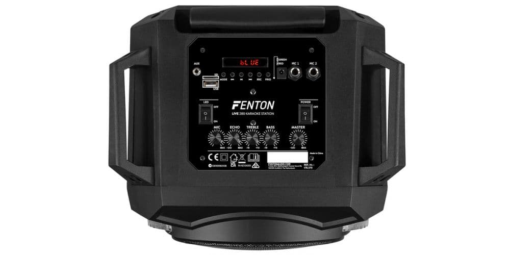 FENTON LIVE280 Conjunto karaoke 2x 8" con Bateria 178370 LIVE280