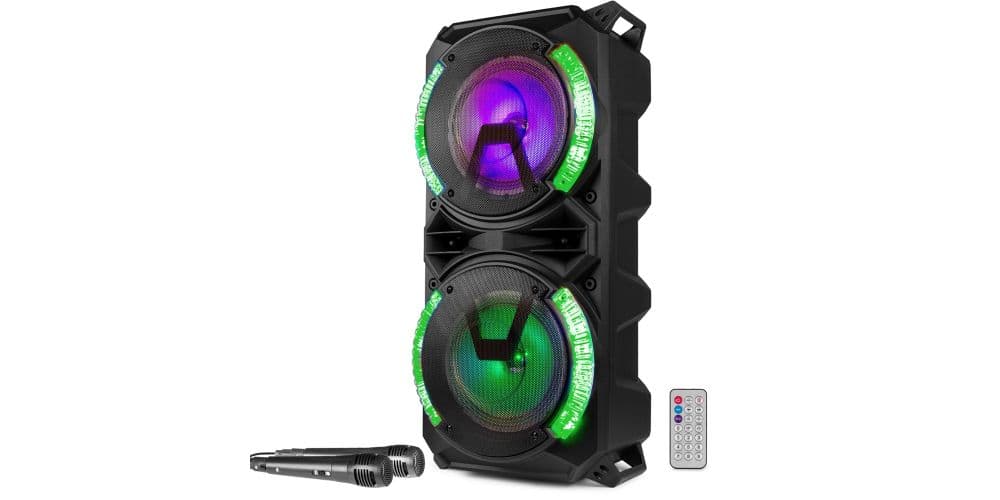 FENTON LIVE280 Conjunto karaoke 2x 8" con Bateria 178370 LIVE280