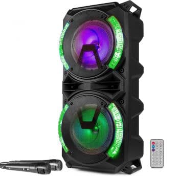 FENTON LIVE280 Conjunto karaoke 2x 8" con Bateria 178370 LIVE280