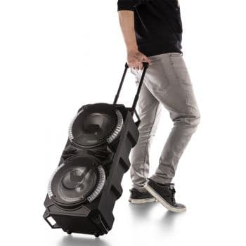 FENTON LIVE280 Conjunto karaoke 2x 8" con Bateria 178370 LIVE280