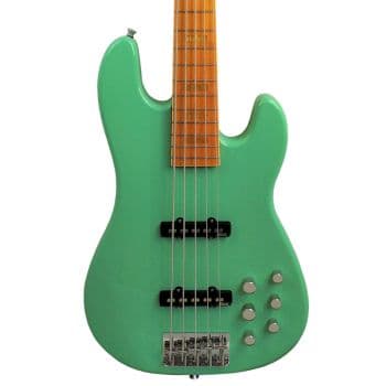 Markbass mb gv5 gloxy val surf green bajo eléctrico 5 cuerdas