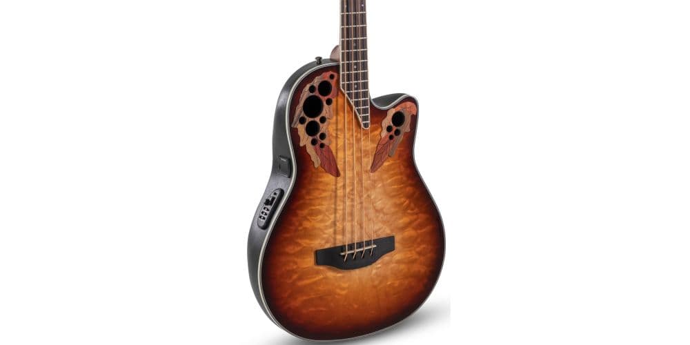 Ovation CEB44X-7C-G Celebrity 4 cuerdas Cognac Burst Bajo electroacústico CEB44X-7C-G