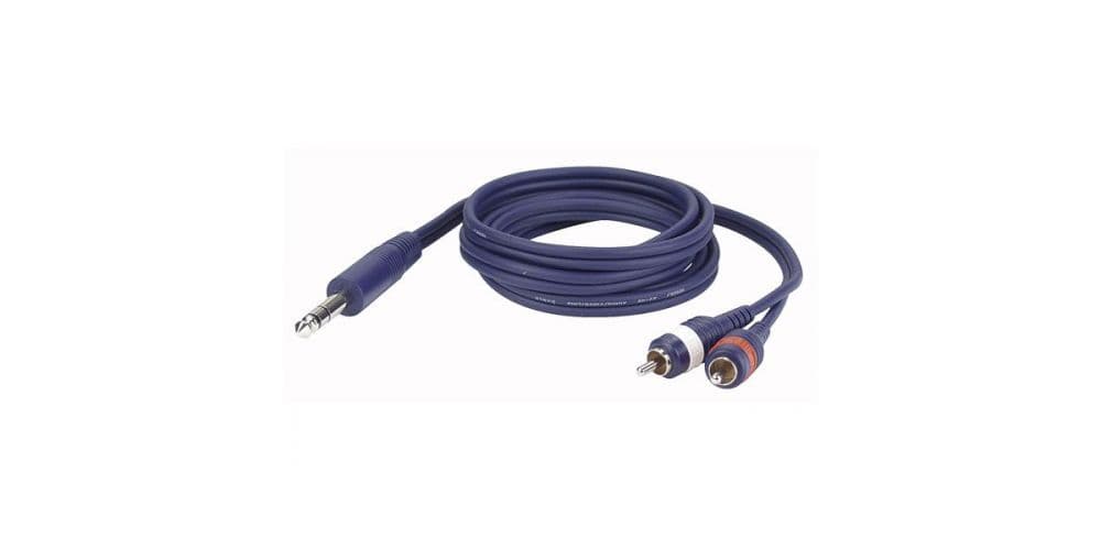 DAP Audio FL35 Cable Jack Stereo / 2 RCA de 6 metros ( REACONDICIONADO ) FL35 Jack Stereo 2 RCA 6 metros