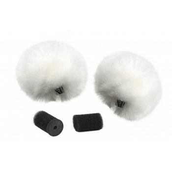 Rycote Antiviento Blanco para Microfono de Solapa Antiviento Blanco