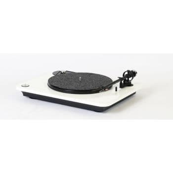 Elipson chroma 400 white giradiscos con capsula mm ortofon om10