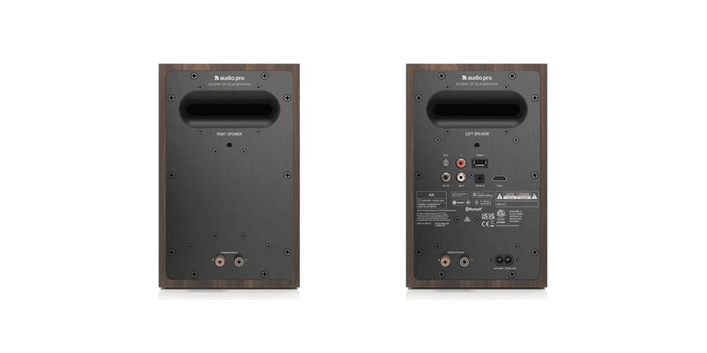 Audio Pro A28 Walnut Altavoz Estero Multiroom Wifi, Bluetooth Pareja A28 Walnut