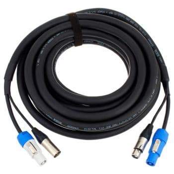 Cordial cph 10 dmx 1 pwr 1 cable dmx con powercon 10 metros