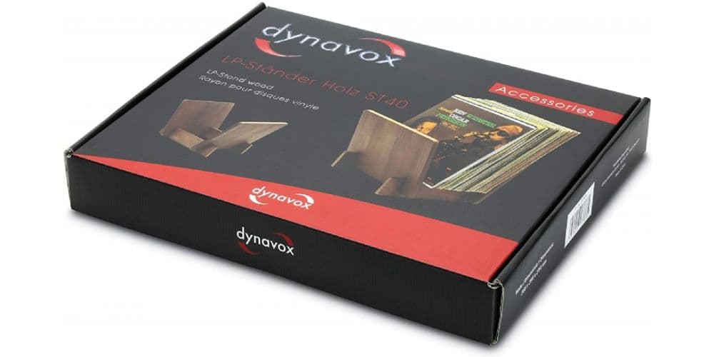Dynavox ST40 Light Brown Soporte Sobremesa para 40 LPs Dynavox ST40 Light Brown Soporte Sobremesa para 40