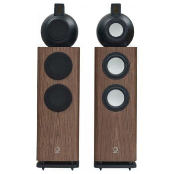 Elipson legacy 3230 walnut altavoz de suelo de 3 vias pareja