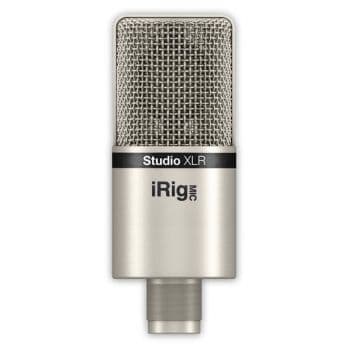Ik multimedia irig mic studio xlr