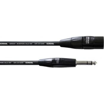 Cordial cim 1,5 mv cable jack macho y xlr macho 1,5 metros