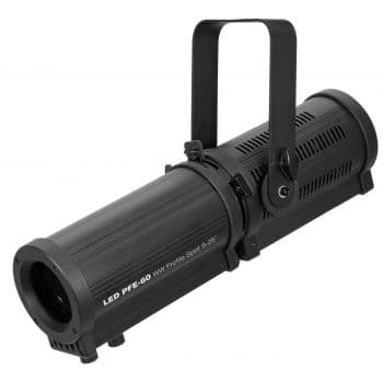 Eurolite led pfe-60 ww profile spot 9-25° foco de perfil