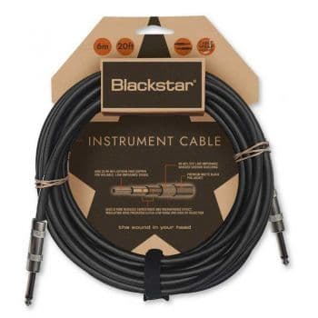 Blackstar BS-CABLE-STD-6M-SS Cable de Instrumento 6 metros BS-CABLE-STD-6M-SS
