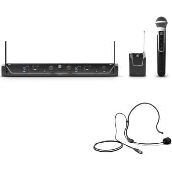 LD Systems U305 HBH 2 Sistema Inalámbrico Mano y Diadema U305 HBH 2 - Wireless Microphone System with Bodyp