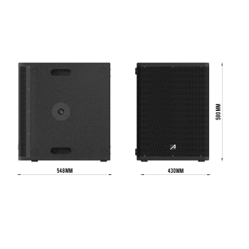 Audibax Pro Columbia 15S Subwoofer Pasivo 600W Columbia 15S