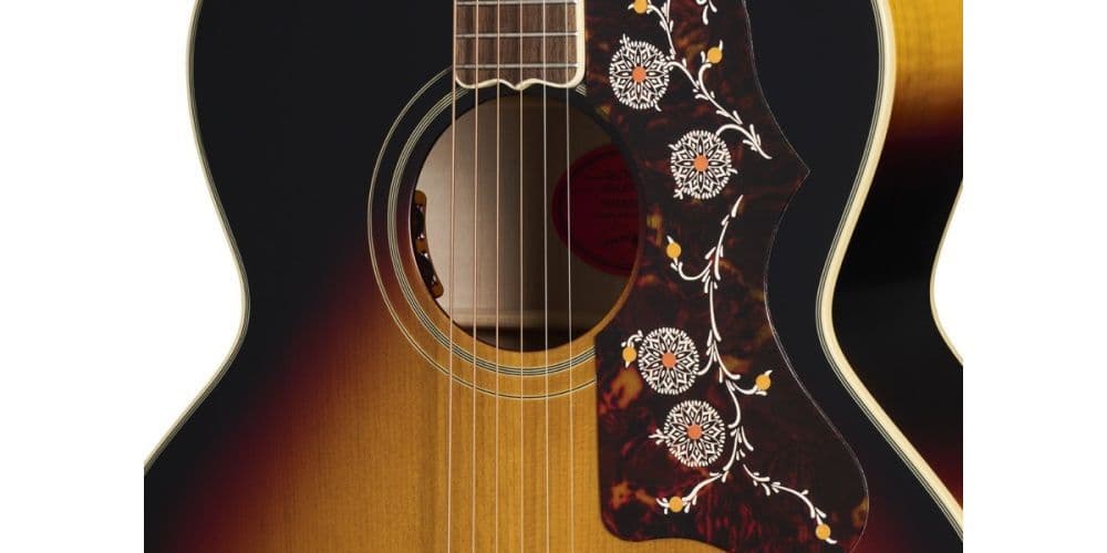 Epiphone 1957 SJ-200 Sunburts Vintage Guitarra Electroacústica con estuche 1957 SJ-200Sunburts