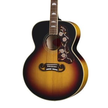 Epiphone 1957 SJ-200 Sunburts Vintage Guitarra Electroacústica con estuche 1957 SJ-200Sunburts