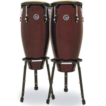Lp lpa647b-dw set congas aspire de 11 y 12 dark wood