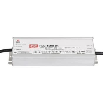 Artecta led power supply ip67 24v 150w meanwell hlg-150h-24 fuente alimentacion