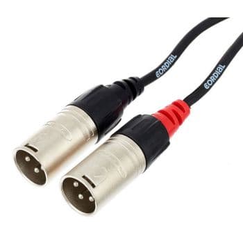 Cordial CFU 6 MC Cable de 2 XLR Macho a RCA 6 Metros CFU 6 MC