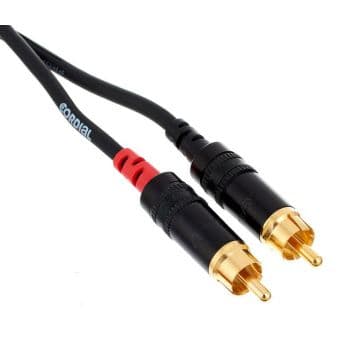 Cordial CFU 6 MC Cable de 2 XLR Macho a RCA 6 Metros CFU 6 MC
