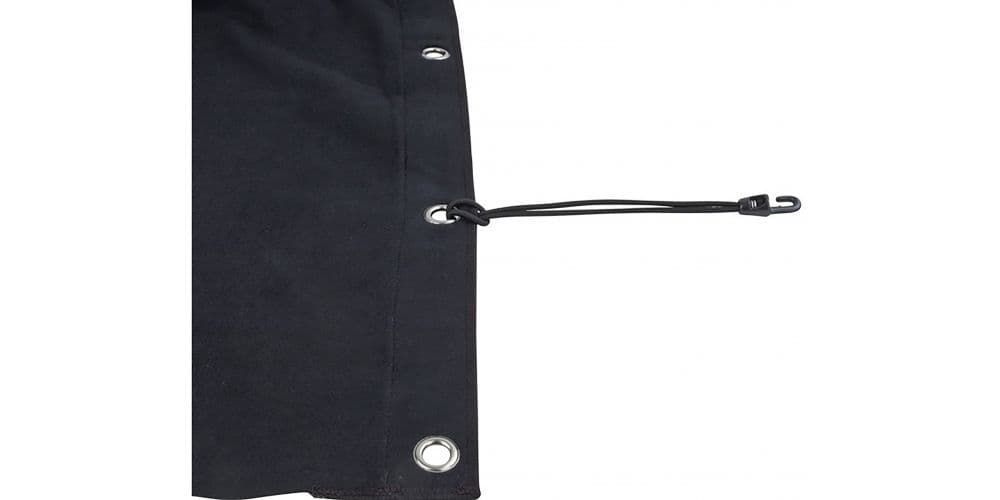 Showtec Deko Cortina de Telon Negra de 300 x 400 cm Deko Cortina