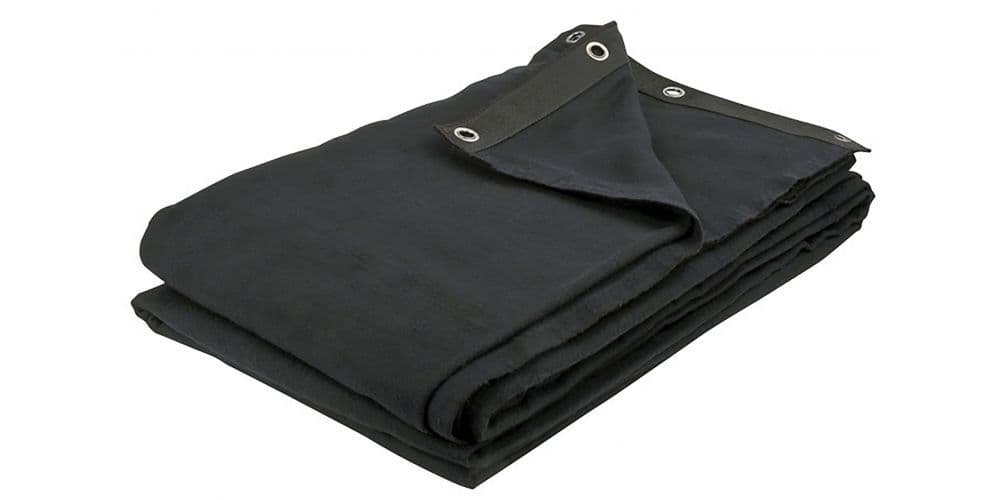 Showtec Deko Cortina de Telon Negra de 300 x 400 cm Deko Cortina