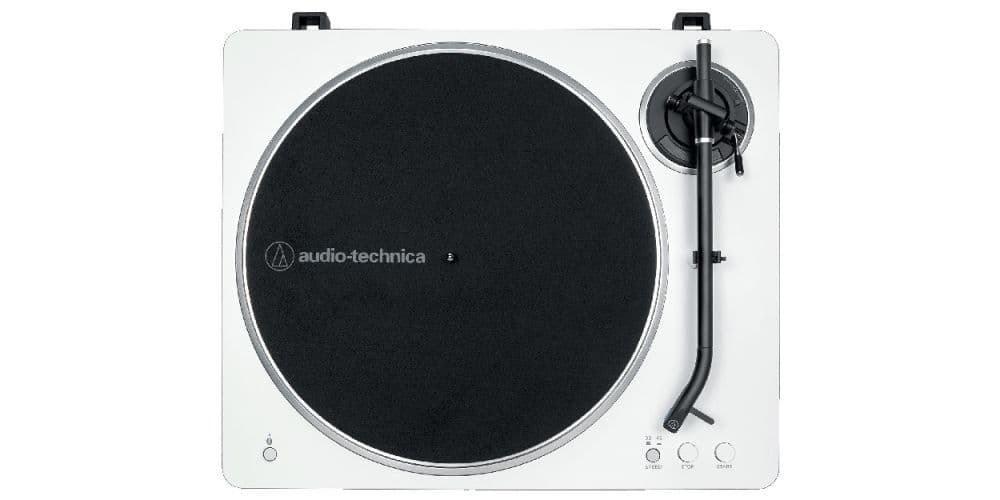 Audio Technica AT-LP70XBT WH Giradiscos inalámbrico con tracción por correa totalmente automático AT-LP70XBT WH