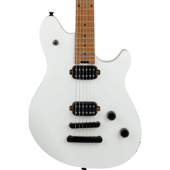 Evh wolfgang standard t.o.m. baked mn cream white guitarra eléctrica