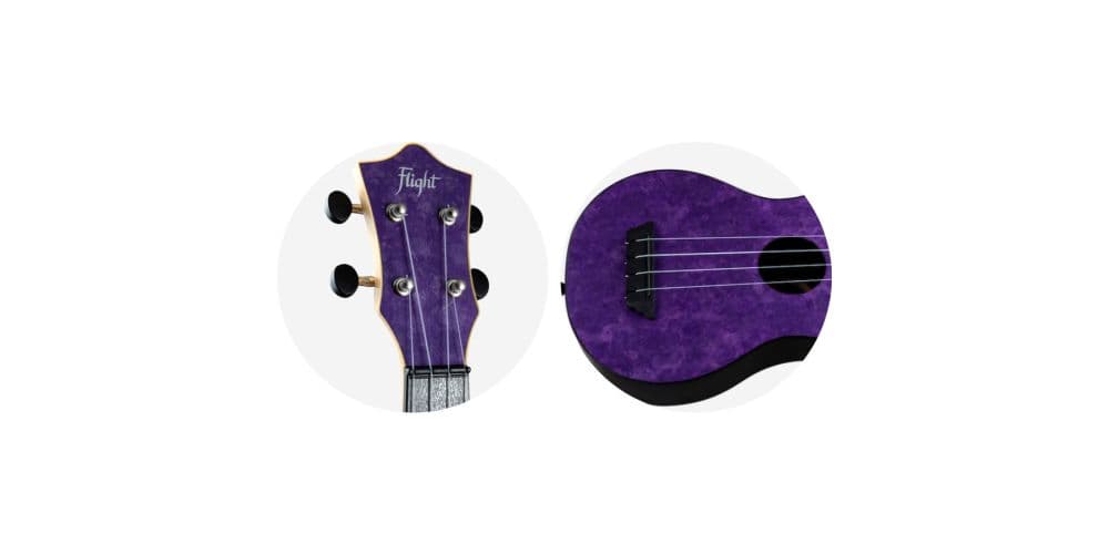 Flight Ukelele Soprano TUS-65 Travel Amethyst TUS-65 Travel Amethyst